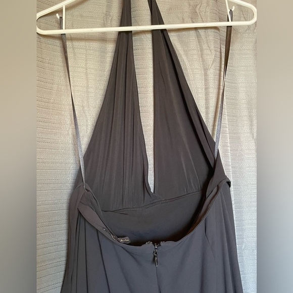 BCBGmaxazria Angeline black halter gown - Picture 8 of 14